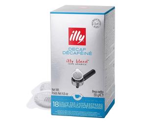 216 Cialde Illy Caffè Compatibili Ese 44mm Decaffeinato Dek Decaf