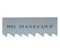 2160 2360 2460 2560 2720 2930mm Lame for sega a nastro bimetalliche M42 Lama for sega a nastro 19x0,9mm Lama for taglio metallo 27x0,9mm Lama for sega bimetallica M42(19x0.9mm 3--4Tpi,Length 2215mm)