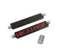 (2161)12v Display LED per auto programmabile Pubblicità Messaggio scorrevole Veicolo Taxi LED Segnaletica