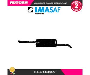 216507 Silenziatore posteriore adatto a Citroen BX BREAK (MARCA-IMASAF)..S78