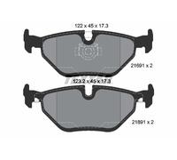 2169103 TEXTAR Kit pastiglie freno, Freno a disco per ALPINA,BMW