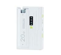 21700 Batteria Adattatore di Carica Custodia di Power Bank Removibile USB C Connettore di Ricarica Rapida Spina Controllata Batteria Powerbank Shell