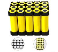 21700 Batteria Holder Staffa Set (3x5 Configurazione) - ABS+PC Plastica DIY Frame per sicuro, resistente alle vibrazioni 21700 Assemblaggio Pacco Batteria 21700