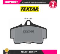 2179203 Kit pastiglie freno, Freno a disco posteriore (MARCA TEXTAR)..