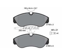 2179901 TEXTAR Kit pastiglie freno, Freno a disco per ,CITROËN,FIAT,PEUGEOT