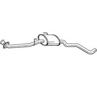 Bosal Silenziatore centrale 283-205 per Opel Omega B V94