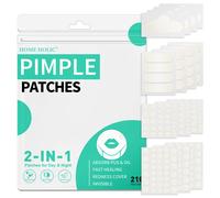 218 Pezzi Patch Brufoli Cerotto Brufoli Idrogel Pimple Patch Giorno e Notte