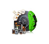 2182 - FOLIATEC VERNICE PINZE FRENO - COLORI NEON - VERDE NEON