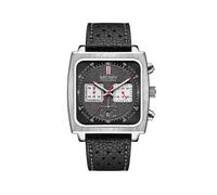 2182 Orologio da uomo al quarzo quadrato con cronografo e calendario, impermeabile e luminoso