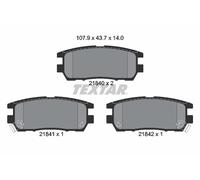 2184002 TEXTAR Kit pastiglie freno, Freno a disco per MITSUBISHI