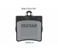 2191903 TEXTAR Kit pastiglie freno, Freno a disco per CHRYSLER,MERCEDES-BENZ