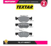 2192701 Kit pastiglie freno, Freno a disco anteriore (MARCA TEXTAR)..