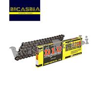 21953 - CATENA DID 428D (Black & Black) - Lunghezza: 140 maglie con giunto a cli