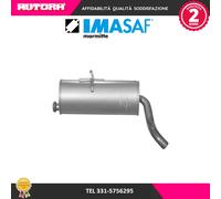 IMASAF 21.96.07 Marmitta adatto per PEUGEOT PARTNER Kasten (5)