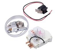 2198202 Termostato For Il Controllo Del Freddo W10822278 Temporizzatore Di Sbrinamento W10225581 Termostato Bimetallico Sbrinamento Frigorifero, Compatibile Con Whirlpool