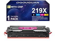 219X 219A compatibile con HP 219X per MFP 3302fdwg per HP Color Laserjet Pro MFP 3302fdwg Toner MFP 3302sdwg MFP 3302fdng (Magenta W2193W)