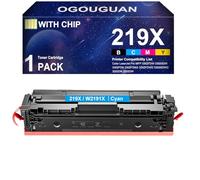 219X 219A compatibile con HP 219X per MFP 3302fdwg per HP Color Laserjet Pro MFP 3302fdwg Toner MFP 3302sdwg MFP 3302fdng (ciano W2191X)