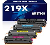 219X 219A W2190X 3302FDW Toner: Compatibili per HP 219X 219A per Color LaserJet Pro MFP 3302FDW 3302SDW 3302FDN 3302FDNG 3302FDWG 3302SDWG 3202DN 3202DW Nero Ciano Giallo Magenta 4-Pack Nessun Chip