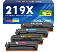 219X Compatibili per MFP 3302FDW 3302SDW Toner HP 219X 219A Con Chip | Compatibili per Color LaserJet Pro 3302FDW 3302SDW 3302FDN 3302FDWG 3302SDWG 3302FDNG 3202DN 3202DW Nero Ciano Giallo Magenta
