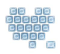 21Keys PC Heart Keycap MOAS Profilo 1U 1.25U Incisione Non Incisione Il Tasto Per Tastiere Meccaniche MOA Height Clear PC Keycap.