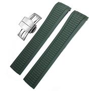 21mm Colorful Fluerurn Elash Watch Band per Patek 5164A 5167A Aquanaut Philippe Series Series Cinta di orologio in gomma Butterfly