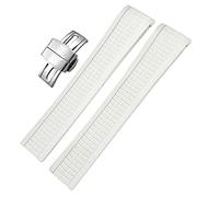 21mm Colorful Fluerurn Elash Watch Band per Patek 5164A 5167A Aquanaut Philippe Series Series Cinta di orologio in gomma Butterfly