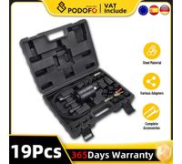 21Pcs estrattore pneumatico per iniettore Set di strumenti iniettori sorgente d'aria 5 ~ 8 bar iniettore pneumatico per carburante Diesel rimuovere il Kit estrattore 21Pcs Set