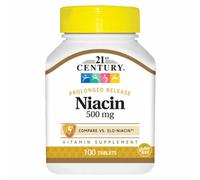 21st Century Niacina 500mg 100 Compresse