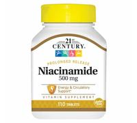 21st Century, Niacinamide, 500mg, 110 Capsule