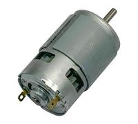 21v 775 Tipo Motore Con 5mm Albero Per Smerigliatrice Angolo Asciugacapelli E Rettificatrice Argento Metallo Parte di Ricambio Prestazioni Di Lunga Durata Design Compatto 94mm