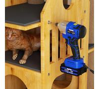 21V Cacciavite Elettrico Cordless Trapano Avvitatore a percussione Batteria Avvitatore a percussione 420NM Cacciavite 3IN1 Impact Brushless Chiave Strumento