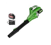 21V Cordless Electric Blower with 2 Batteries And 1 Hour Fast Charger, Lightweight Leaf Blower for Patio Cleaning, Lawn Care, Blowing Fallen Leaves And Dust, etc.