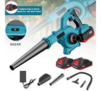 21V Cordless Elettrico Ventilatore di Aria e Aspirazione Foglia Pulitore di Polveri Del Computer Collettore di Foglie di Neve Polvere Che Soffia Giardino Pulitore Strumento di Potere
