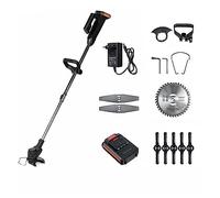 21V Cordless Lawn Mower Electric Grass Trimmer Regolabile Mower Hedge Garden Strumento di potatura con batteria agli ioni di litio 22980mAh(1 Battery SET)