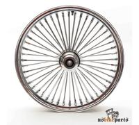 21x3,5 " Big Grasso King Raggi Ruota ,Cromo - Frontale,1x Flangia - 3/4 Pollici