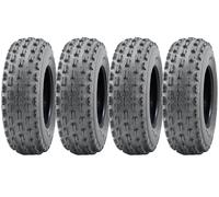21x7.00-10 Slasher Atv Quad Pneumatici Wanda Omologato Strada Legale Gara (Di 4)