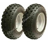 21x7-10 Slasher Pneumatici Quad , Wanda Marcatura E Su 4 Borchie 100mm Pcd Set 2