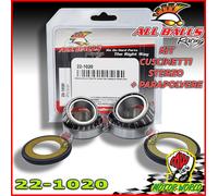 22-1020 KIT CUSCINETTI DI STERZO ALL BALLS HONDA NT 650 1988 1989 1990 1991 1992