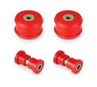 22-202 Kit boccole di controllo anteriore auto rosso adatto per VW Beetle MK4 MK2 MK3 1985-2006 Accessori in poliuretano Auto Controllo Braccio Boccola,