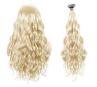 #22,20in,Estensioni per Capelli con Nastro Adesivo Capelli Umani Ricci e Mossi, Parrucche Invisibili per Capelli, Parrucche di Capelli Umani Naturali Reali per Donne, 100G