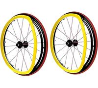 22/24 Pollici In Silicone Per Sedia A Rotelle Copri-Bordo Antiscivolo Resistente All'usura Copri Corrimano Per Sedia A Rotelle Anello Di Spinta Per Ruota Posteriore Per Sedia A Rotelle(5,22 inches)