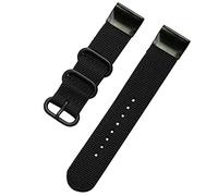 22 26mm Quick Fit Nylon Watchband Strap for Garmin Fenix 6X 6 Pro Smart Watch Easy Fit Band For Fenix 5X 5 3 3HR 935 945 Watch (Color : Orange, Size : 22mm Fenix 6 Pro)