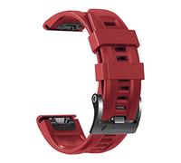 22 26mm Quick Release Silicone Straps Band For Garmin Fenix 7 7X 6 6X Pro 5 5X Plus 3 3HR Official Screw Buckle Smart Wristbands