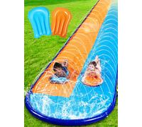 22,5ft x 62in/685,8157,5cm Scivolo d acqua doppio per prato scivolo resistente