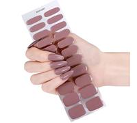 22 adesivi per unghie in gel con 22 stili flessibili, set per feste, lavoro sicuro e delicato su lunga durata, brillanti per donne