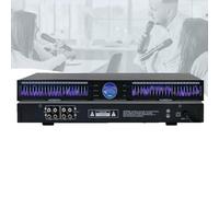 22-Band Stereo Graphic Equalizer - Dual Channel Rack Mount Audio EQ with 10 Preset Effects for Studio & Live Sound