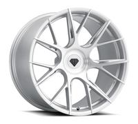 22 " Blaque Diamond BD-F18 Argento 22x10.5 Ruote Cerchioni Per Infiniti FX35