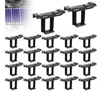 22 clip di drenaggio dell'acqua per pannelli solari per pannello fotovoltaico, 30 mm