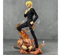 22 Cm Anime One Piece Twin Wings Sanji GK Figure Statua Figurina in PVC Modello
