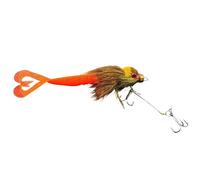 22 cm Directed Trout SwimBait - Bass Swimbaits, 3D Eyes Eys | Progettazione di capelli esche artificiale, richiamo dei pesci predatori per pike barsch Pikeperch Wels Muscle Trout di salmone in acqua d